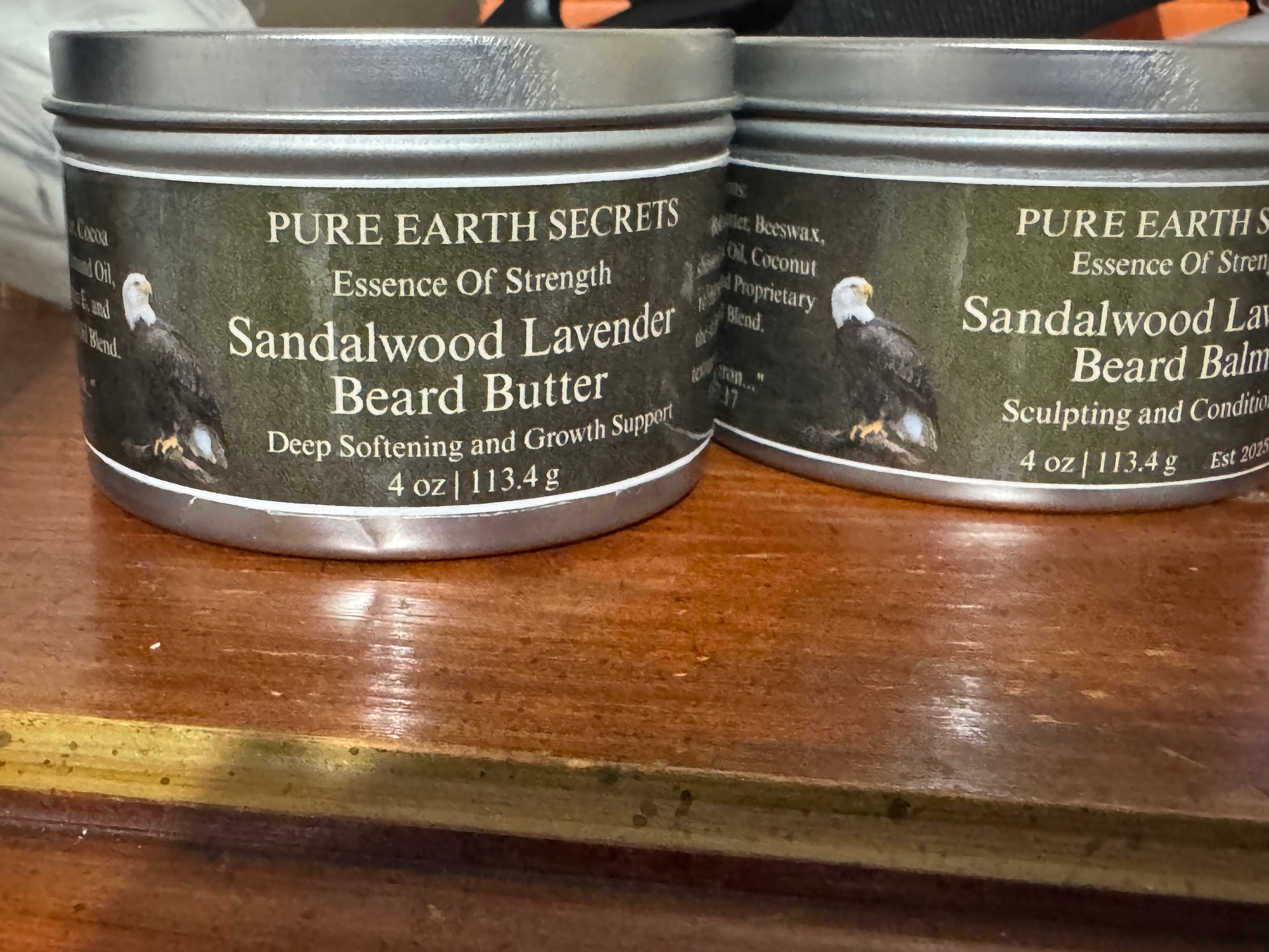 The Essence of Strength-Sandalwood Lavender Beard Trilogy Collection