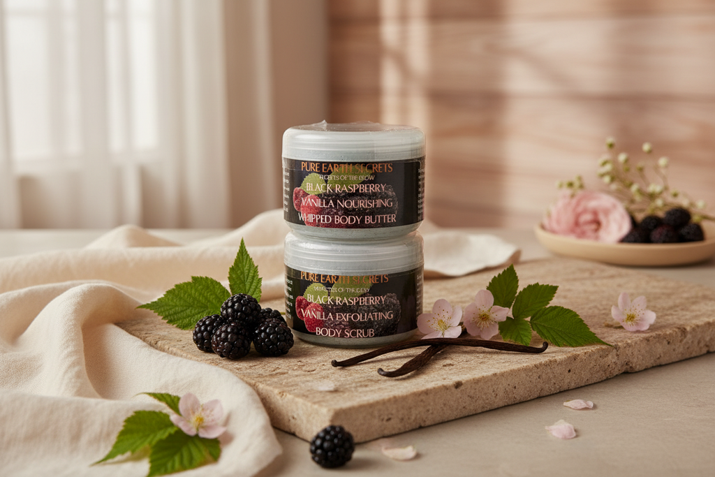Secrets of the Glow: Black Raspberry Vanilla Collection