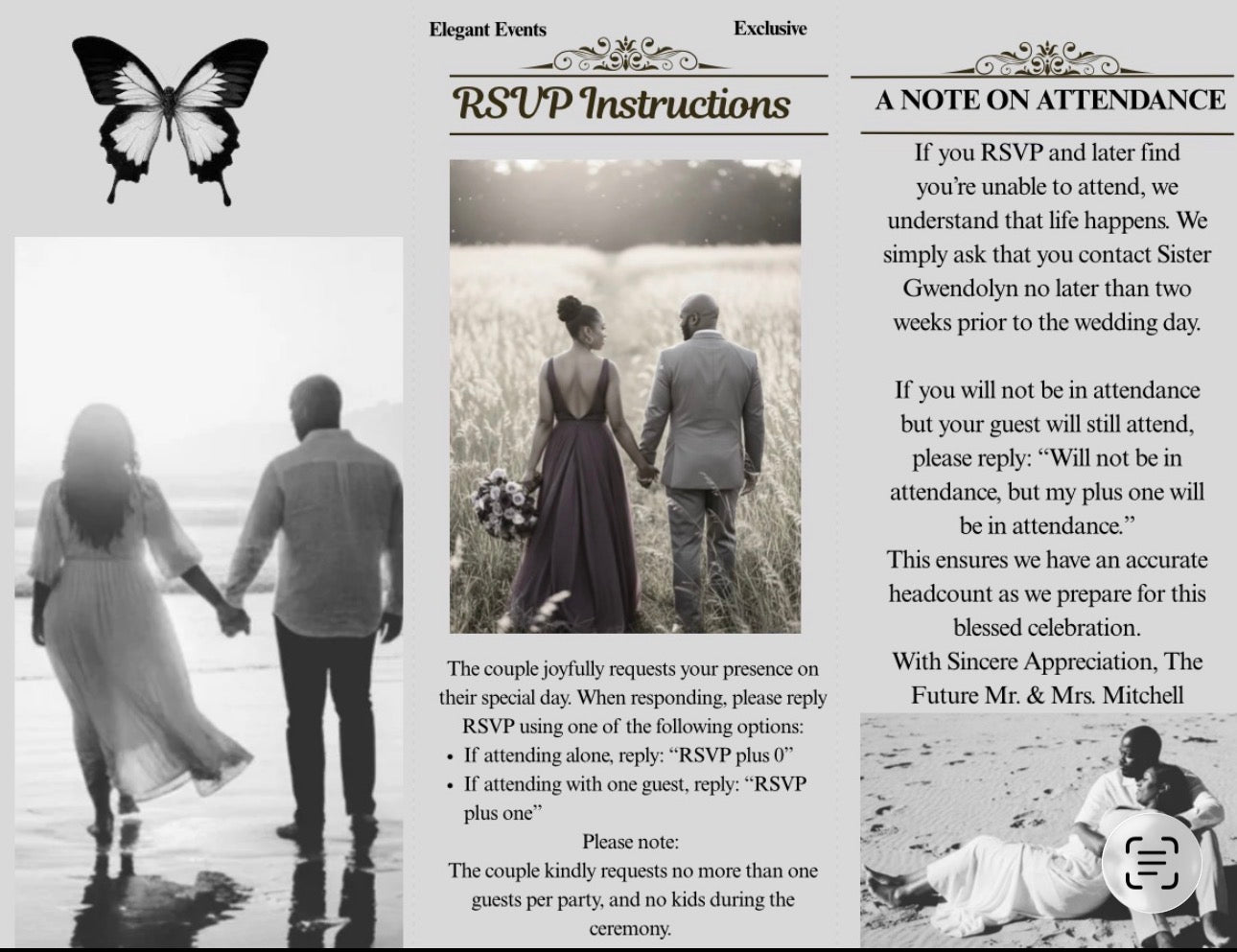 Elegant Consultation: Event Planning, Travel & Custom Stationery