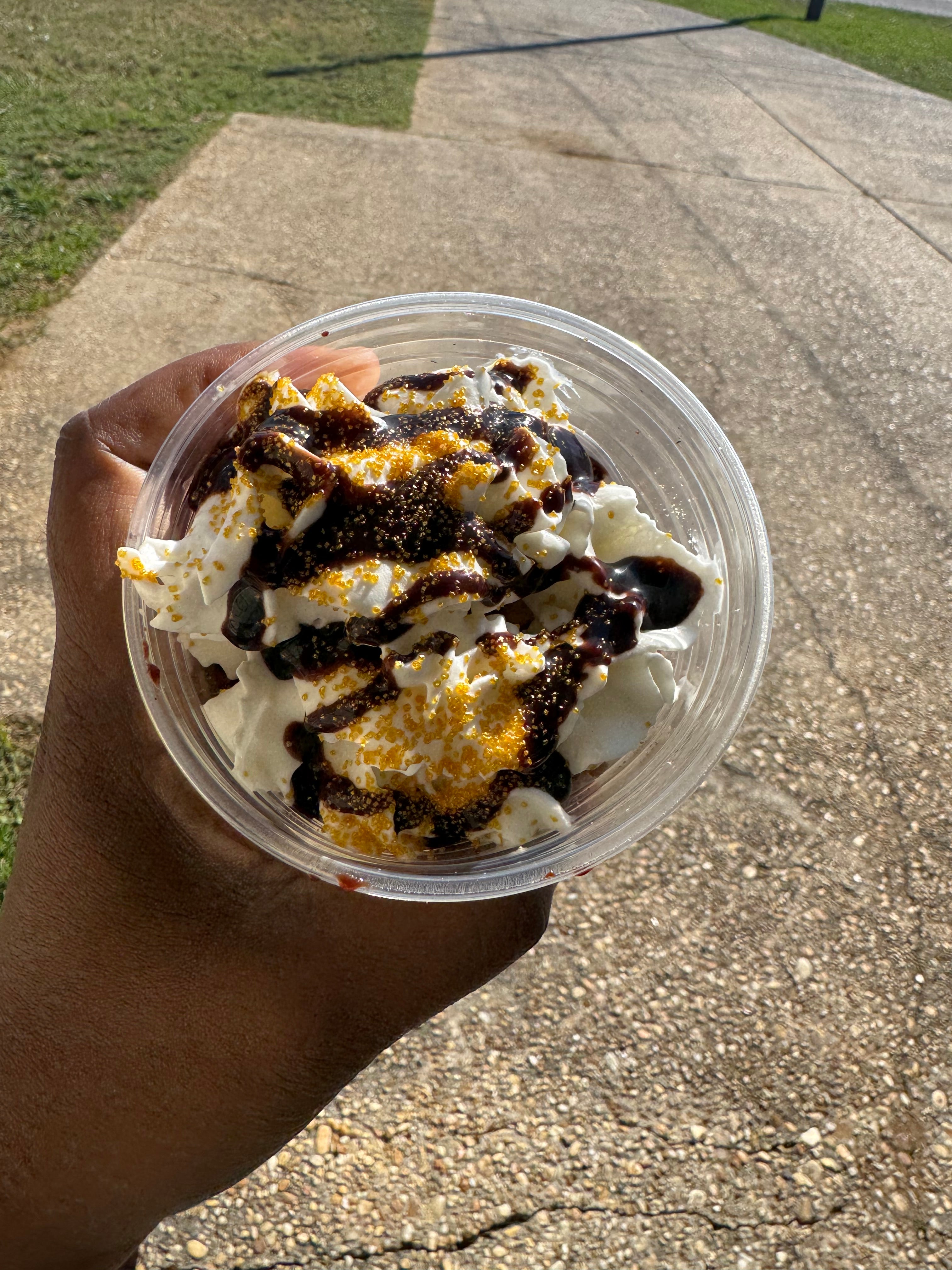 The Gilded Brownie Crunch Dessert Cup