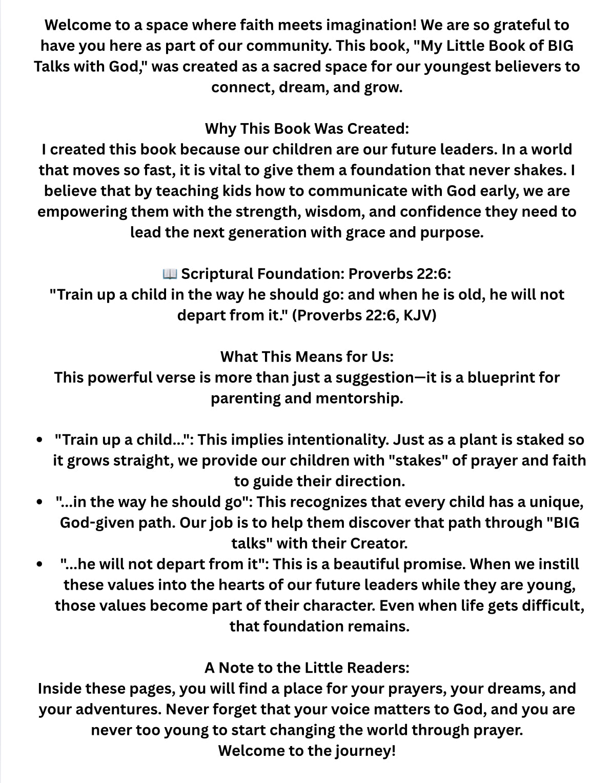 My Little Book of BIG Talks with God