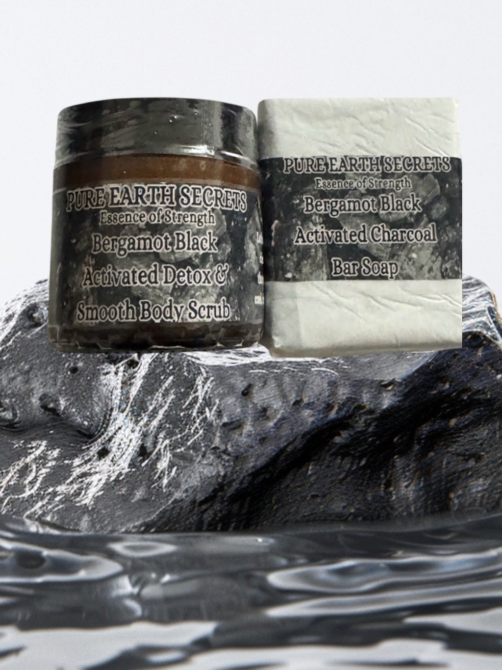 Essence of Strength: Bergamot Black Activated Detox Duo