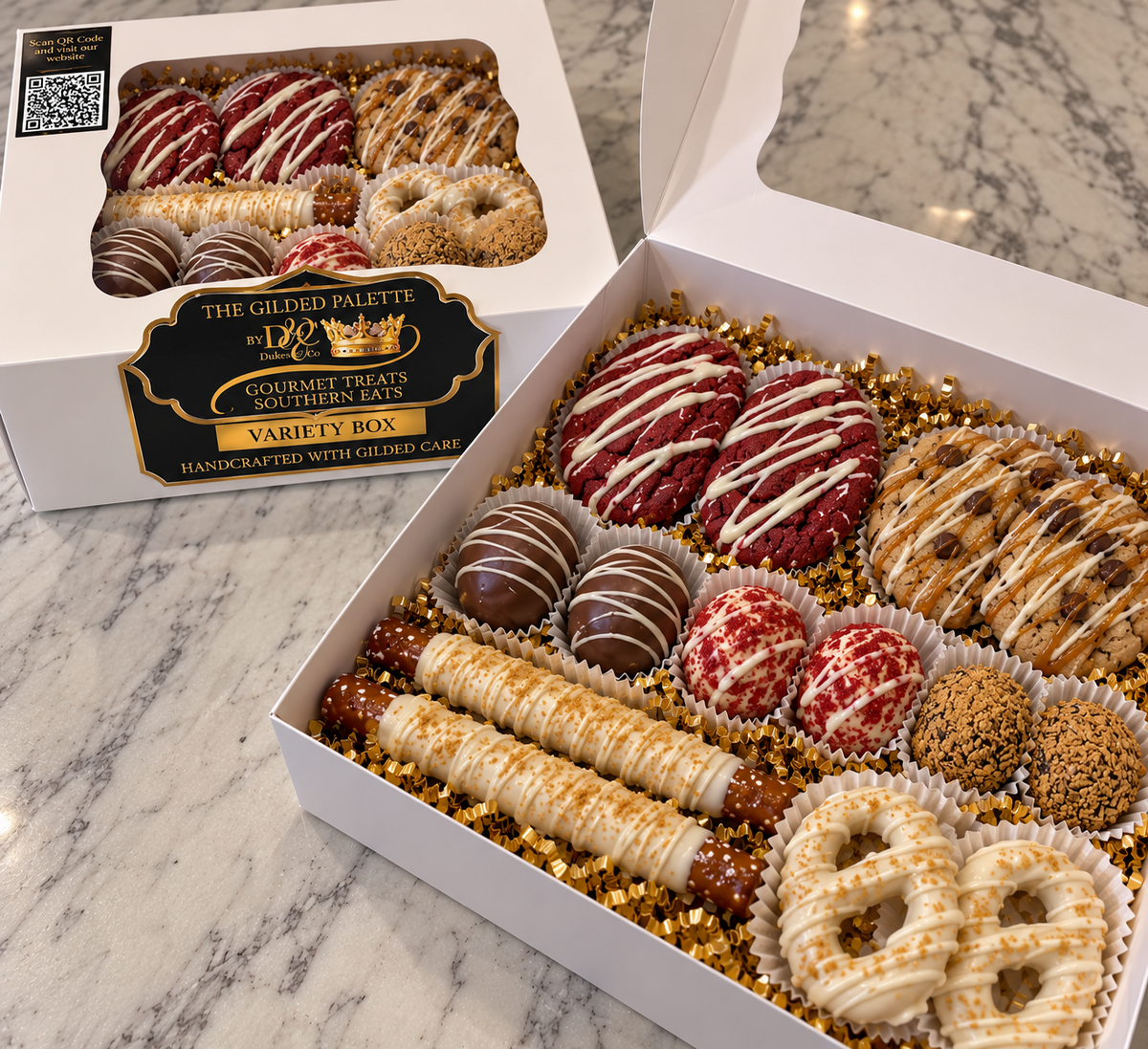 The Gilded Palette | Signature Gourmet Variety Box: LIMITED EDITION for a LIMITED TIME ONLY